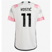 Pánský Fotbalový dres Juventus Filip Kostic #11 2023-24 Venkovní Krátký Rukáv